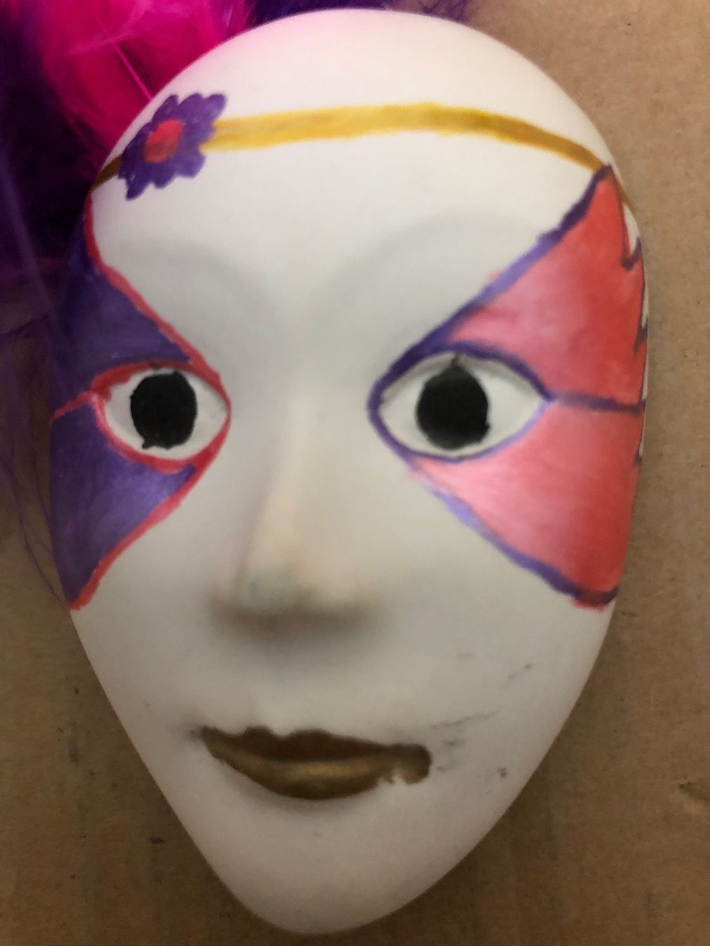 Maschere: Fasnachtsmaske zum aufhängen – Usato da Eschlikon TG venduto da ArtRec 3