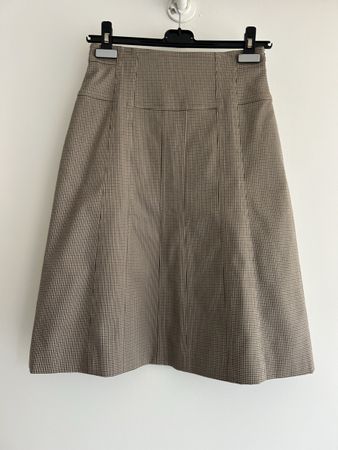 Cool seamed mini pattern skirt Akris Punto