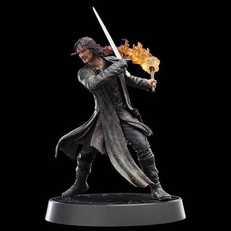 Figuren: Aragorn Statue - Herr der Ringe – Gebraucht aus Malters von Sile888