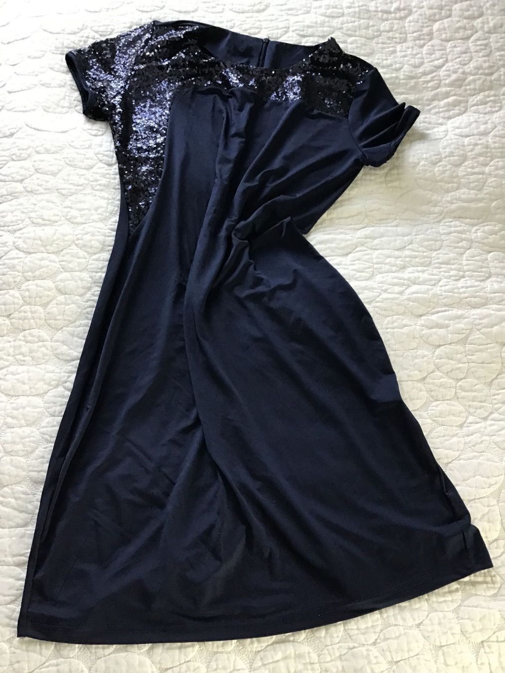 Zalando Vestiti: Kurzes Party-Kleid mit Pailletten – Nuovo (secondo la descrizione) da Weggis venduto da Tupferl