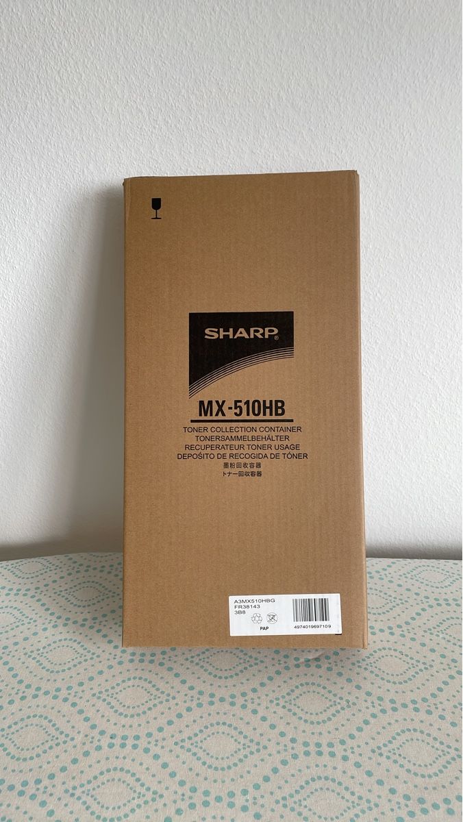 Sharp Cartucce per stampanti & toner: Original Sharp MX-510HB Tonersammelbehälter, Neuwertig – Nuovo e nell'imballaggio originale da Safnern venduto da mikru