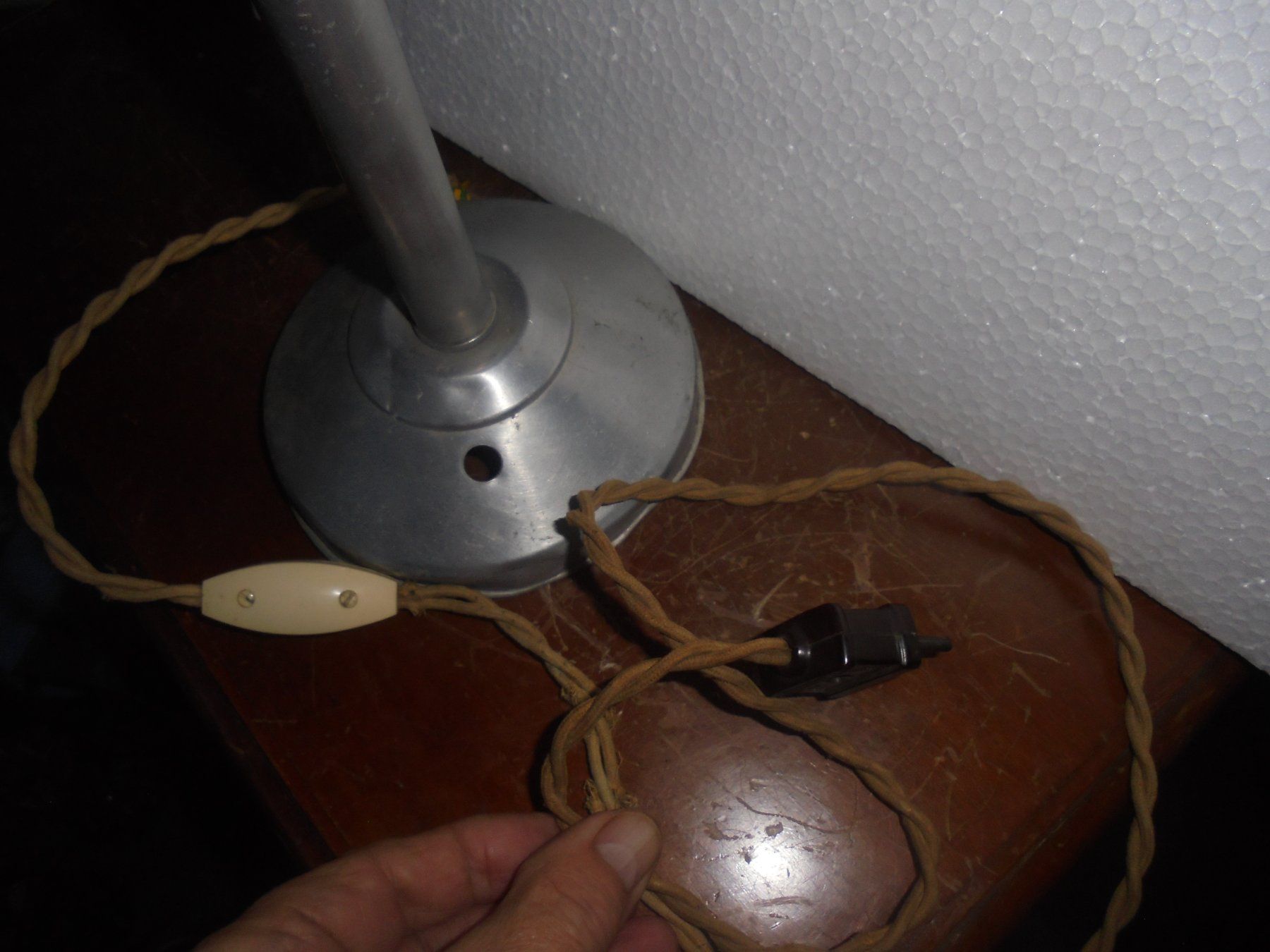 Lampen: Antike Schreibtischlampe ca. 1940 – Gebraucht aus Camorino von Hunpete 5