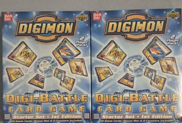 Digimon Digi-Battle Card Game Starter Set 1st Ed / 2X Seald