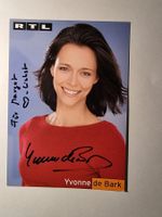Yvonne De Bark Originalautogramm