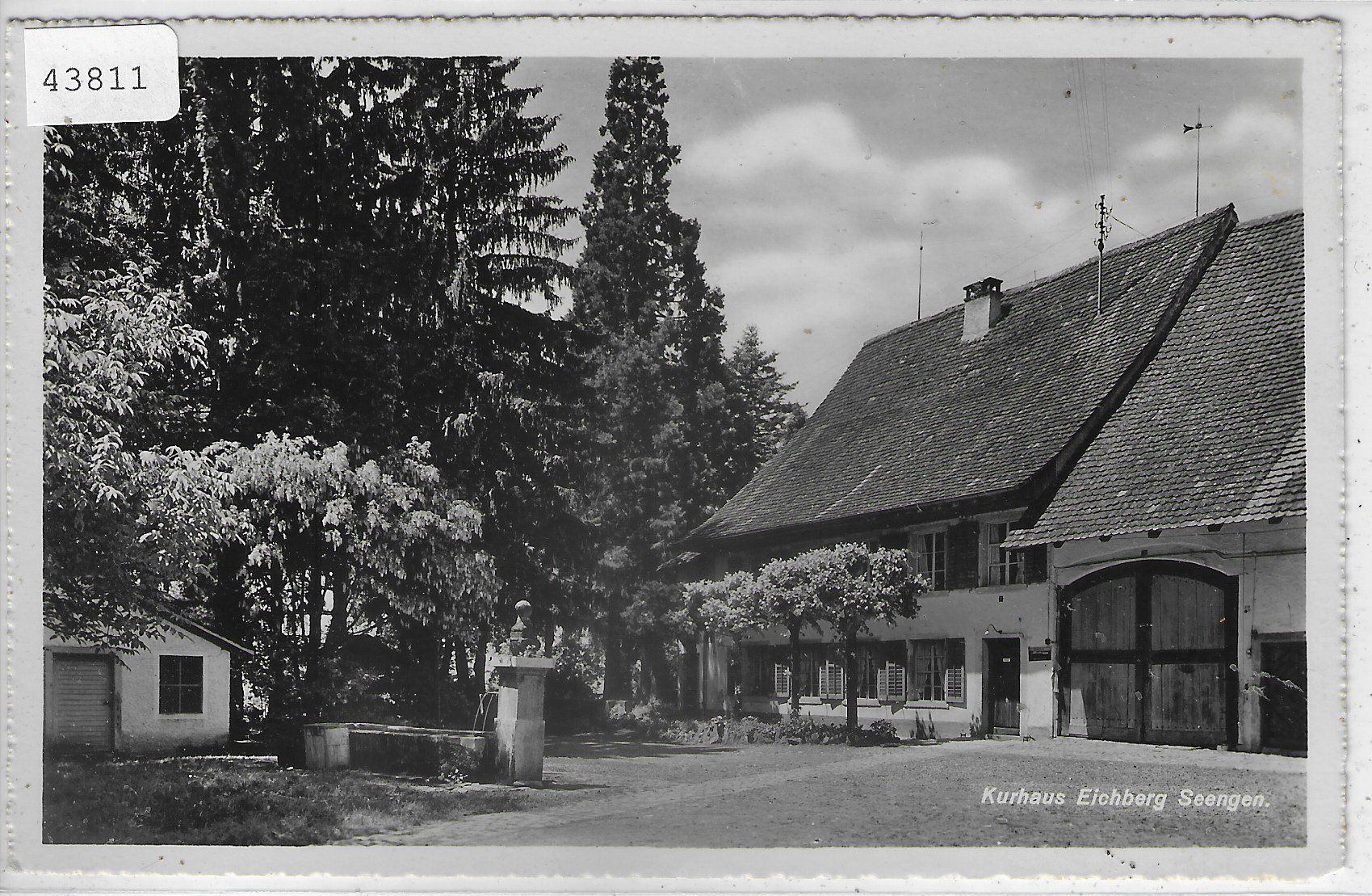 Cartoline postali: Kurhaus Eichberg - Seengen a/Hallwilersee – Usato da Ettingen venduto da Kartenplanet