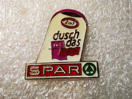 Ansteckpin 87: Spar x dusch das 2 in 1
