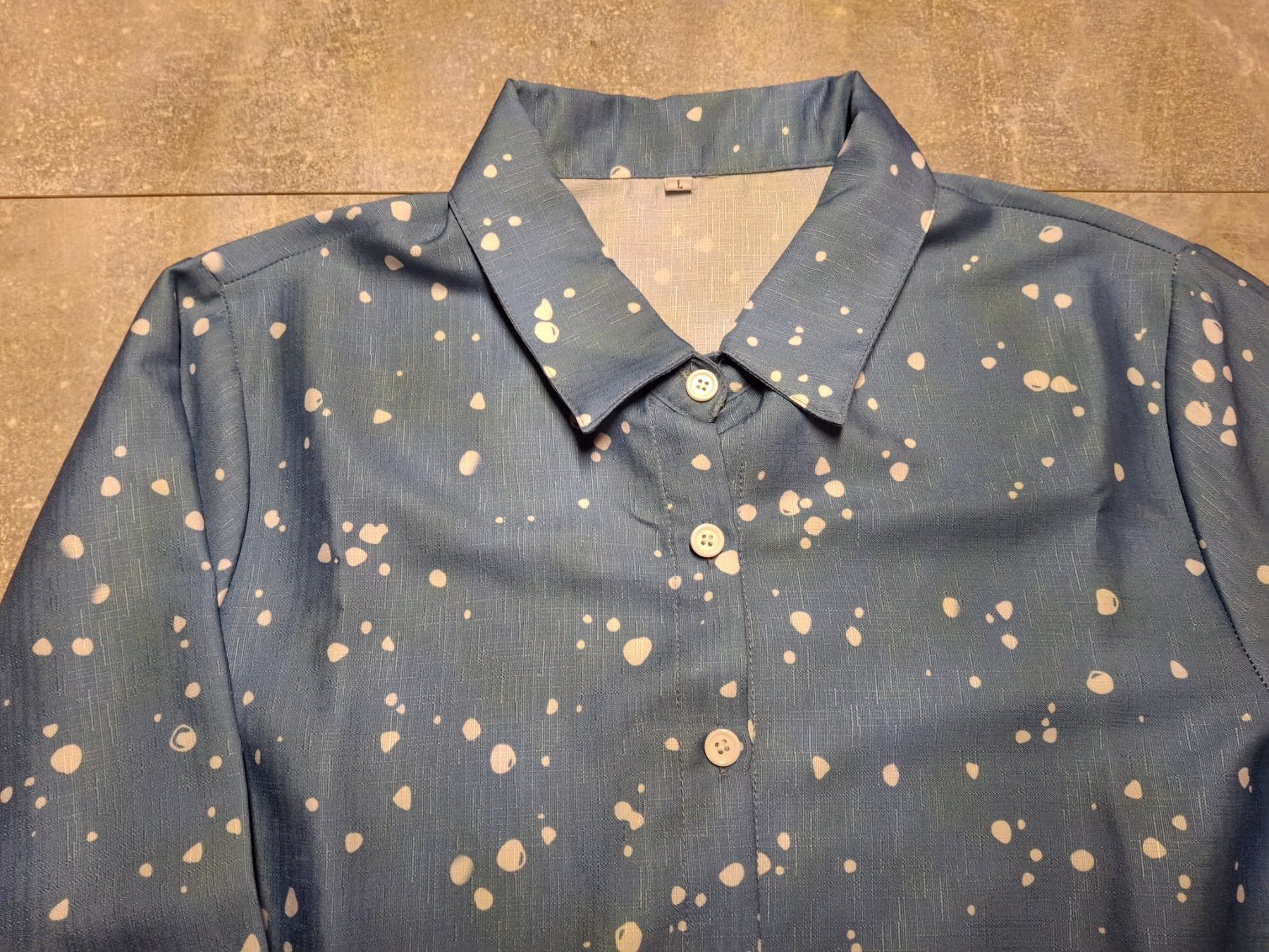 Camicette: Chemise longues manches taille L – Usato da Villiers venduto da san_jn5w 2