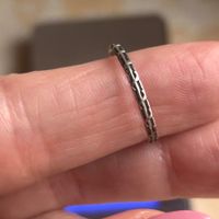 Filigraner Silberring, Grösse 57, zeitlos schöner Stil