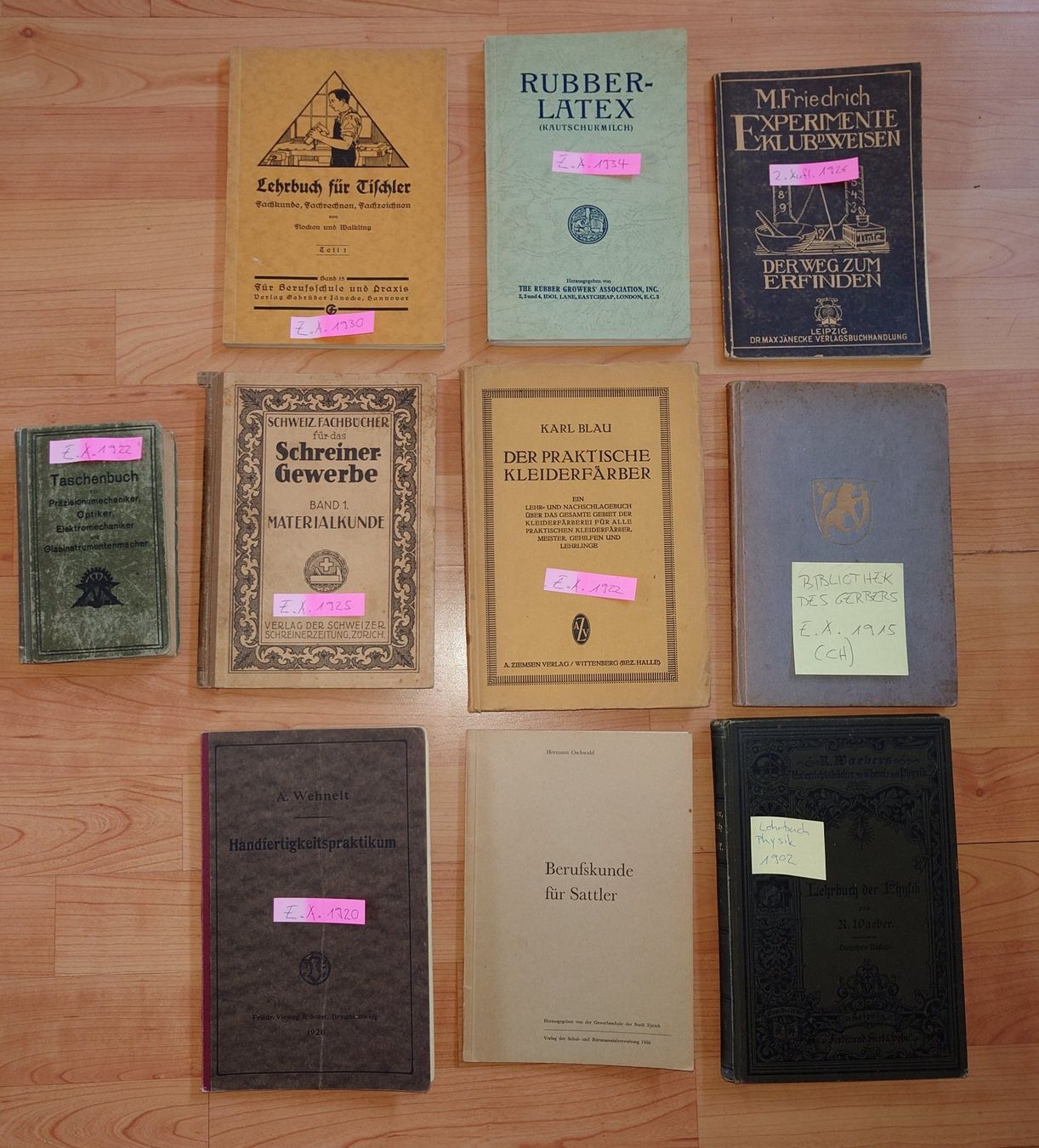 Libri: Sammlung Antike Bücher ab 1902. Alte Handwerke & Berufe – Usato da Zürich venduto da Rst7