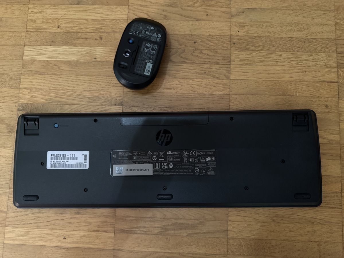 Hewlett Packard Tastaturen: HP Wireless Tastatur und Maus – Neu (gemäss Beschreibung) aus Aesch BL von comven 1