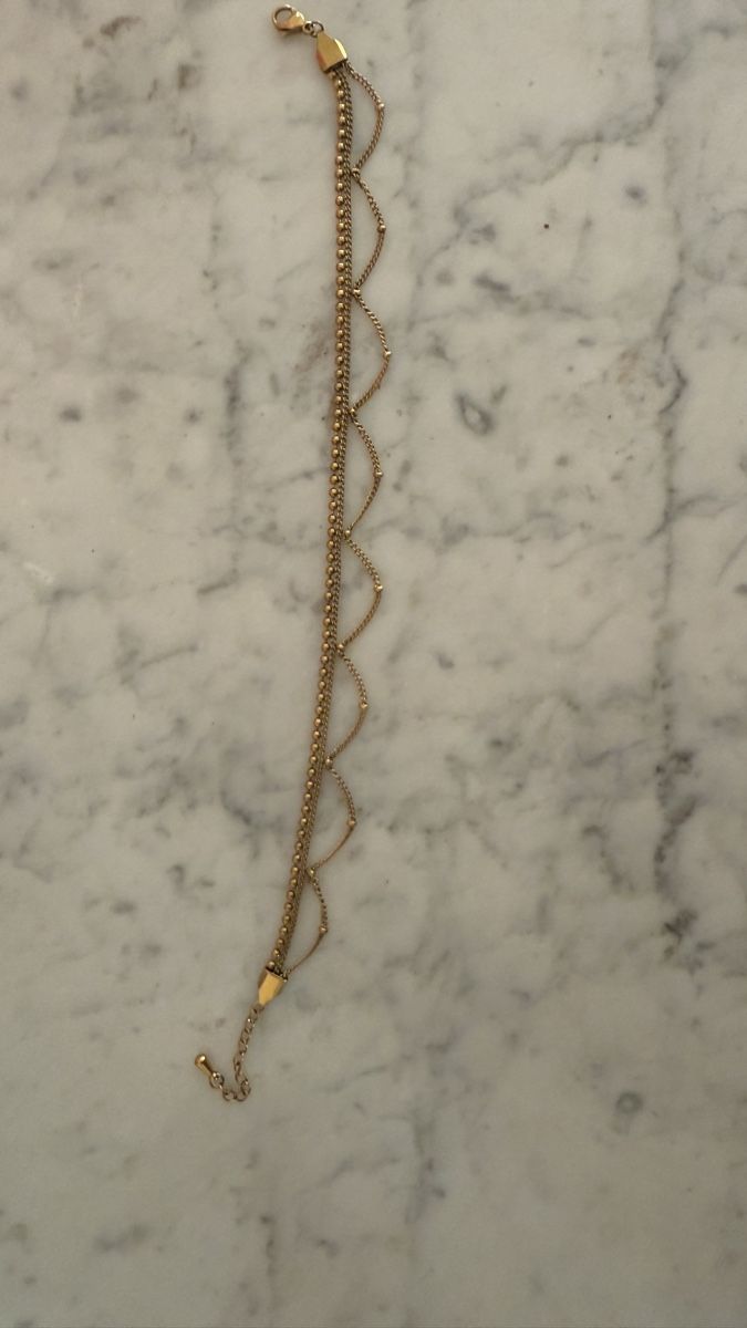 Ketten: Fusskettchen Edelstahl gold – Neu (gemäss Beschreibung) aus Zürich von NorinaAurora
