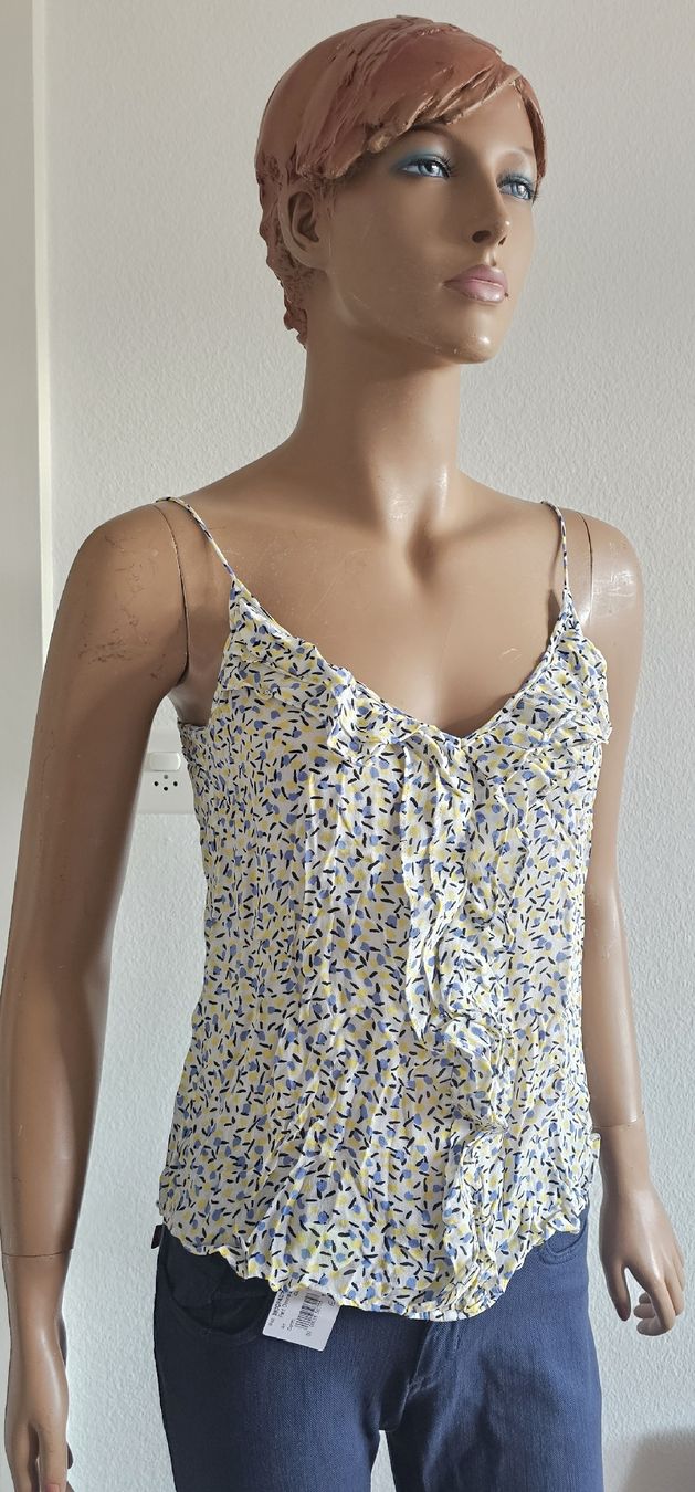 Tops: Sommerliches Viskose Top Gr. 36 von Custommade – Gebraucht aus Basel von Allerlei-Basel