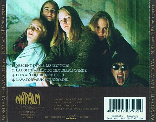 CD: Wombbath – Lavatory – Usato da Gingins venduto da Demonseed 1