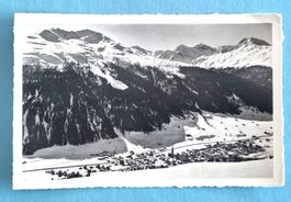 Davos - Blick vom Strelapass - 1953