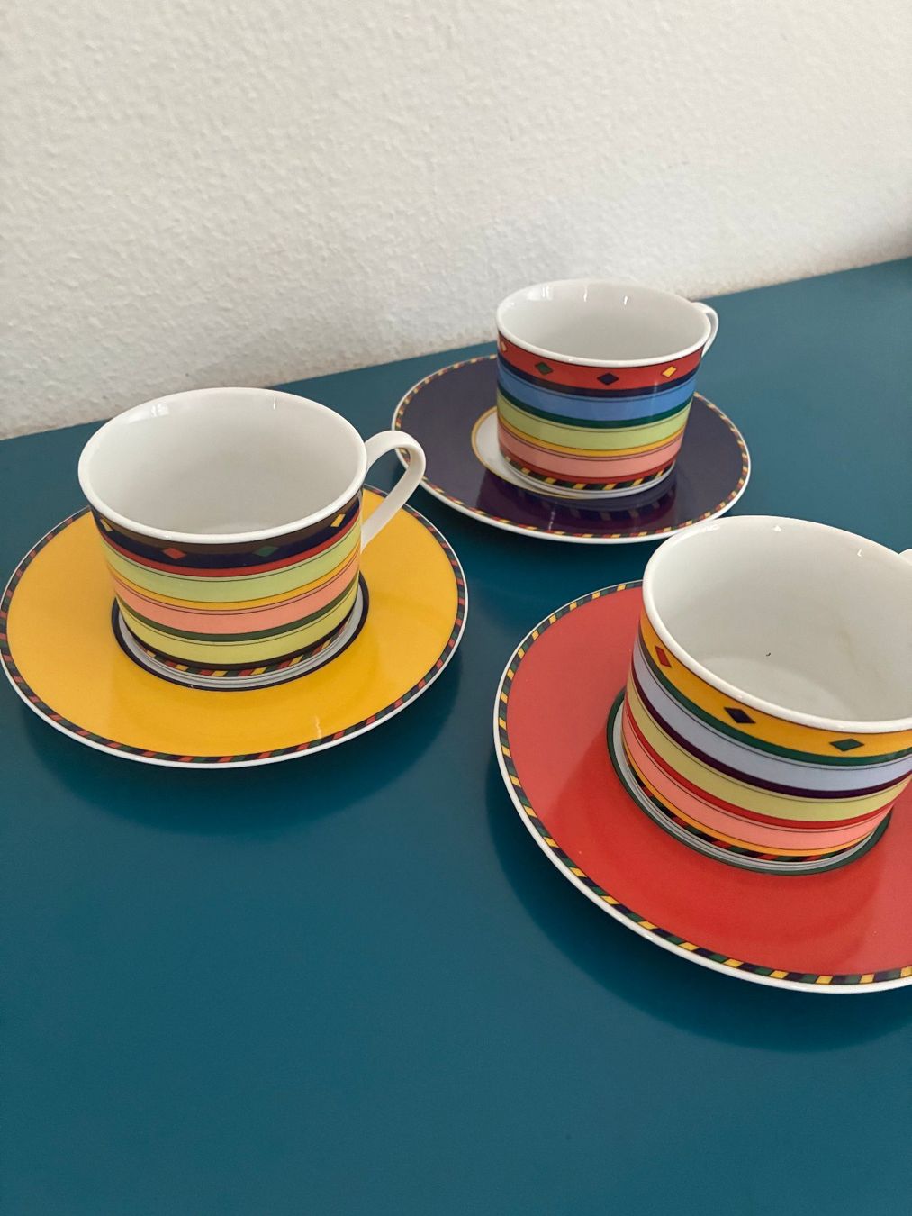 Services de table: Konvolut Geschirr, Karafe, Gläser, Eierbecher – Neuf (Voir description) à Thalwil par figueres 6