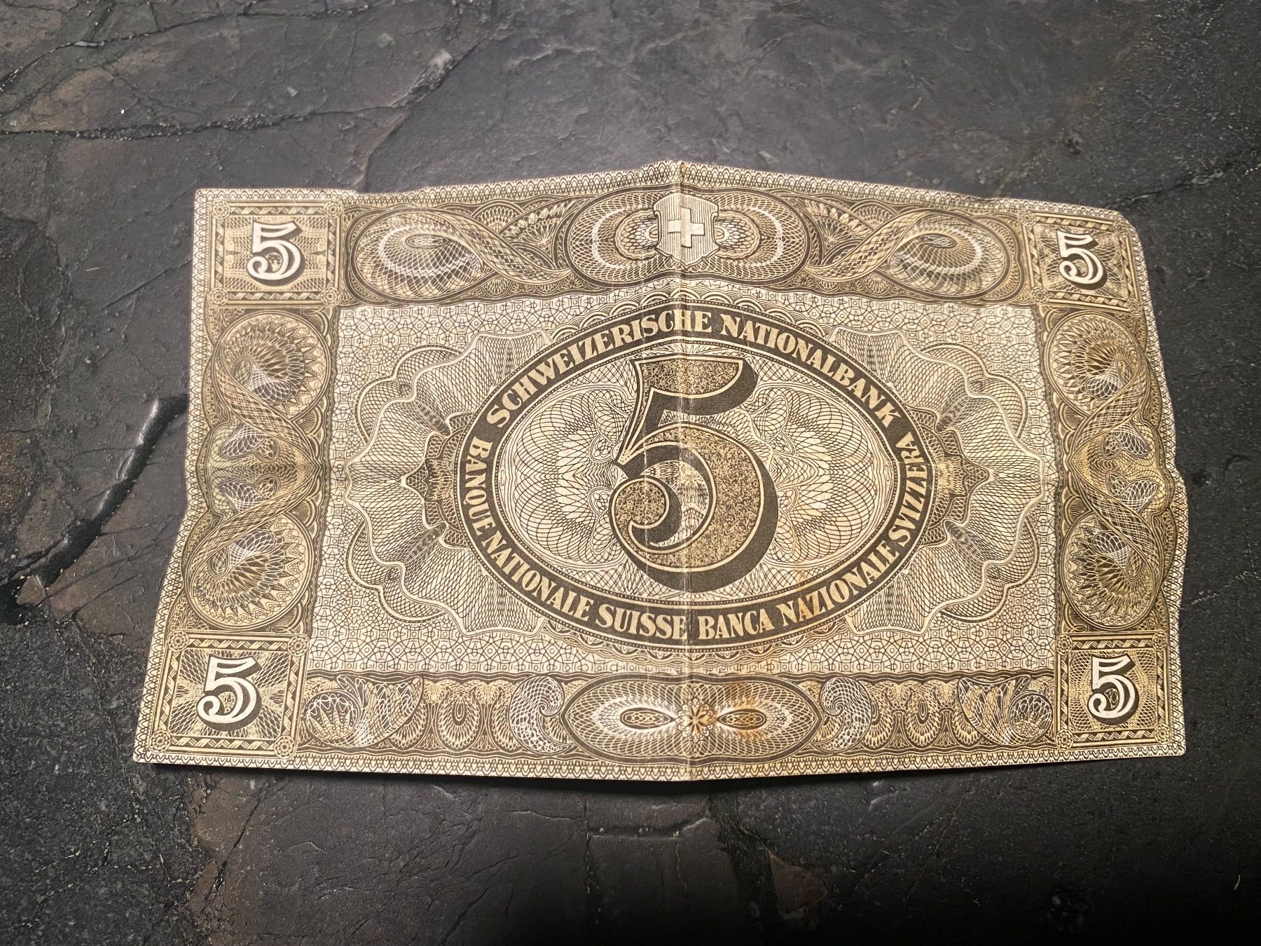 Banconote: Diverse alte Banknoten – Usato da Basel venduto da Gundeli-25 3