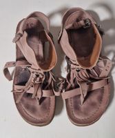 AS98 Sandalen, rosa Leder, Gr. 38