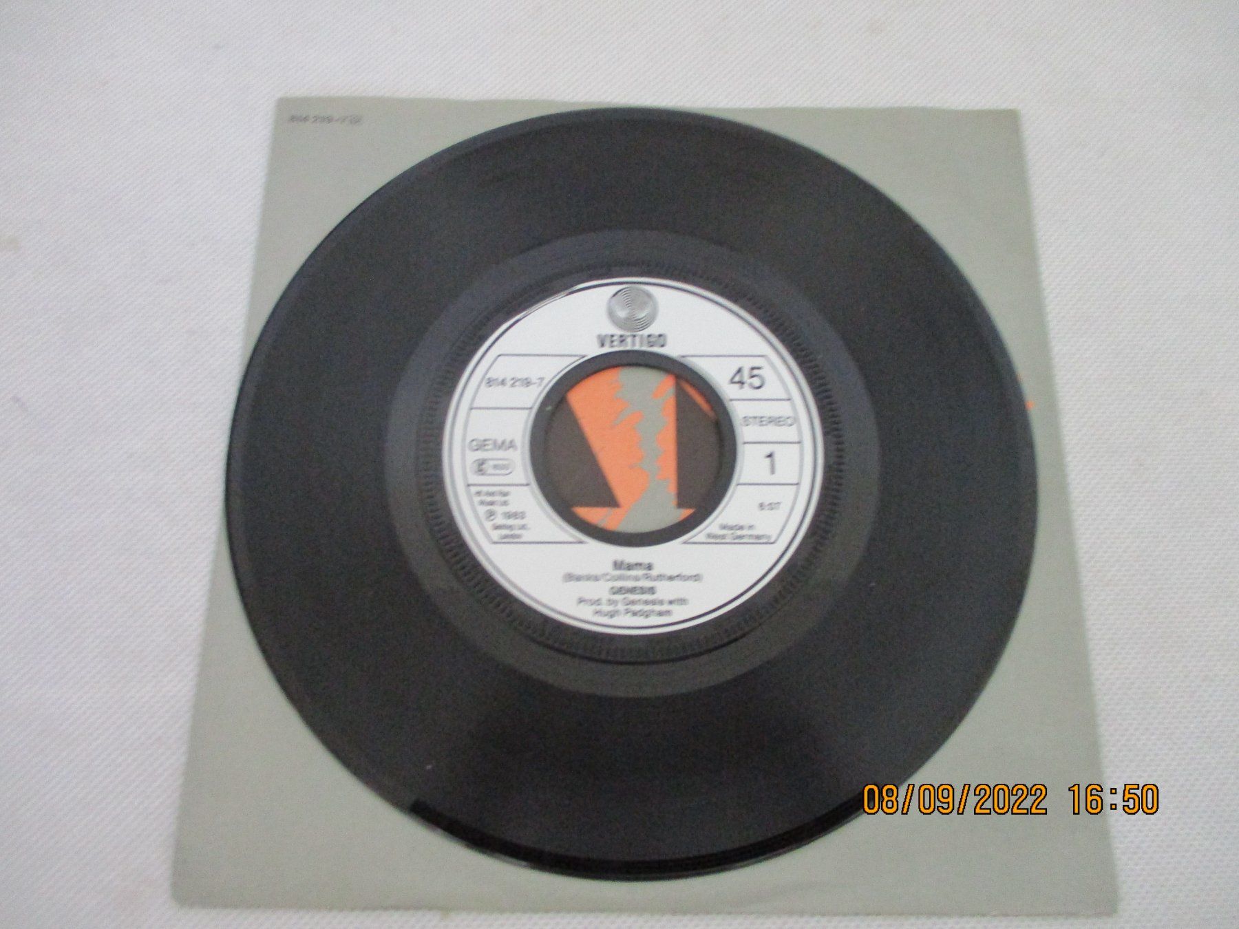 Schallplatten: Genesis – Mama / Single – Gebraucht aus Liestal von Disc-Point 2