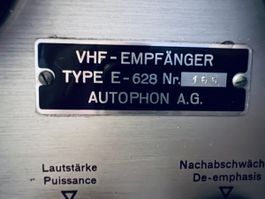 Autophon VHF Empfänger Type E-628