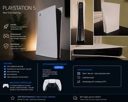 PlayStation 5 Disc Edition  825 GB sehr gepflegter Zustand