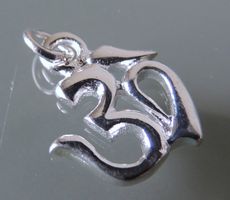 OM Silber 925 Anhänger 15 x 11 mm