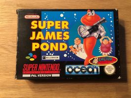 Super James Pond für SNES CIB