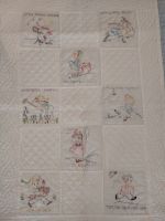 Quilt mit Motiven Amerikanischer Kinder Reime