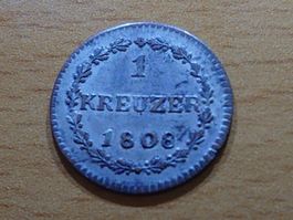 Thurgau: 1 Kreuzer 1808 +++TOP +++