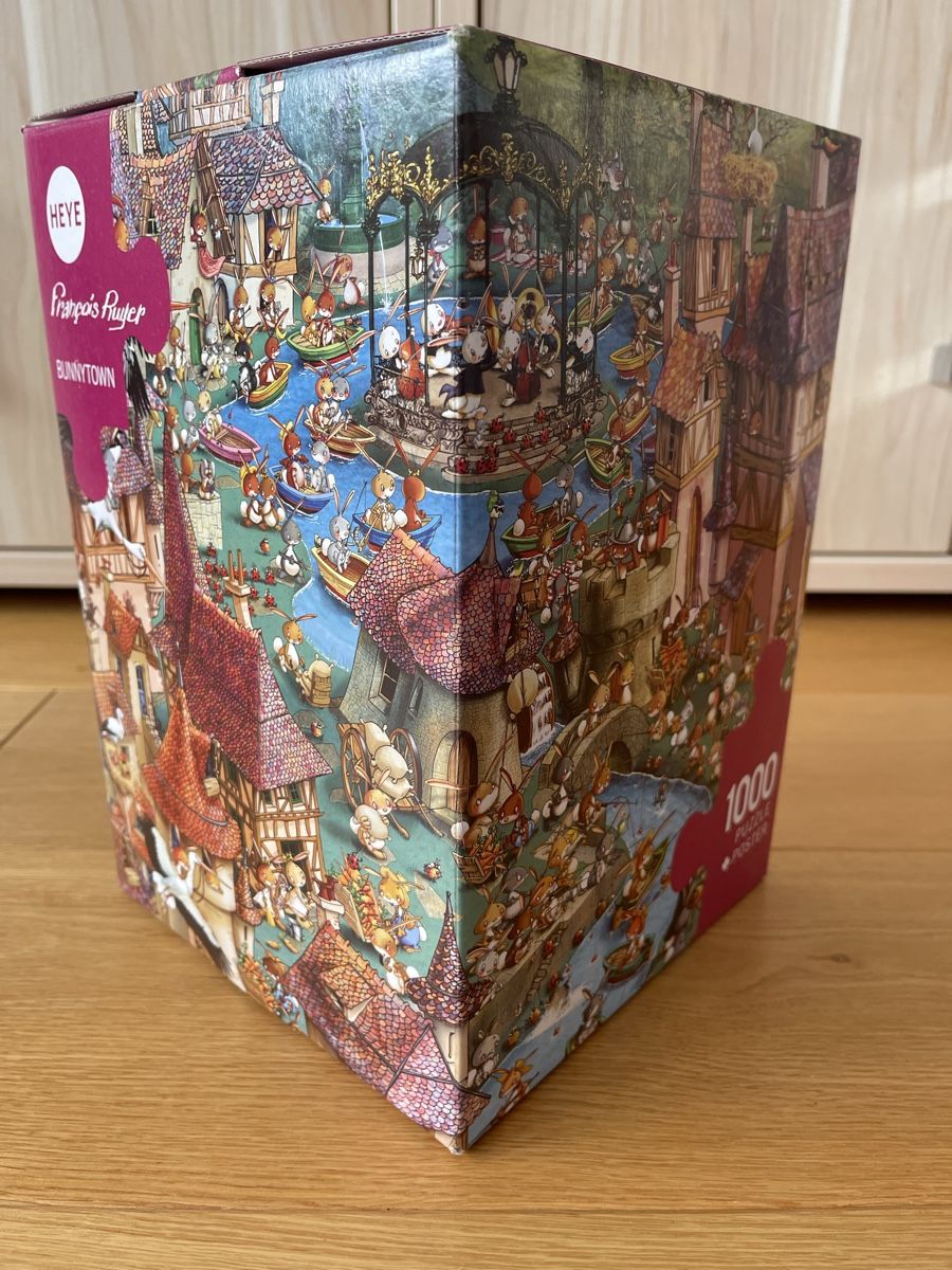 Heye Puzzle: Heye Puzzle 1000 Teile Bunny Town – Usato da Glattfelden venduto da Schmoni18