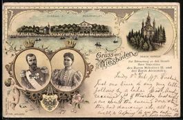 Litho Wiesbaden, Zar Nikolaus II. von Ru