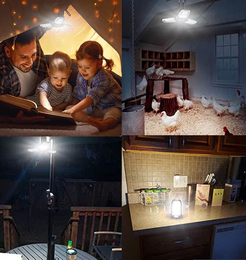 Lampen: 3 Lichtmodi Campinglampe Mini Faltbar – Neu (gemäss Beschreibung) aus Thun von nuonuoshop 3