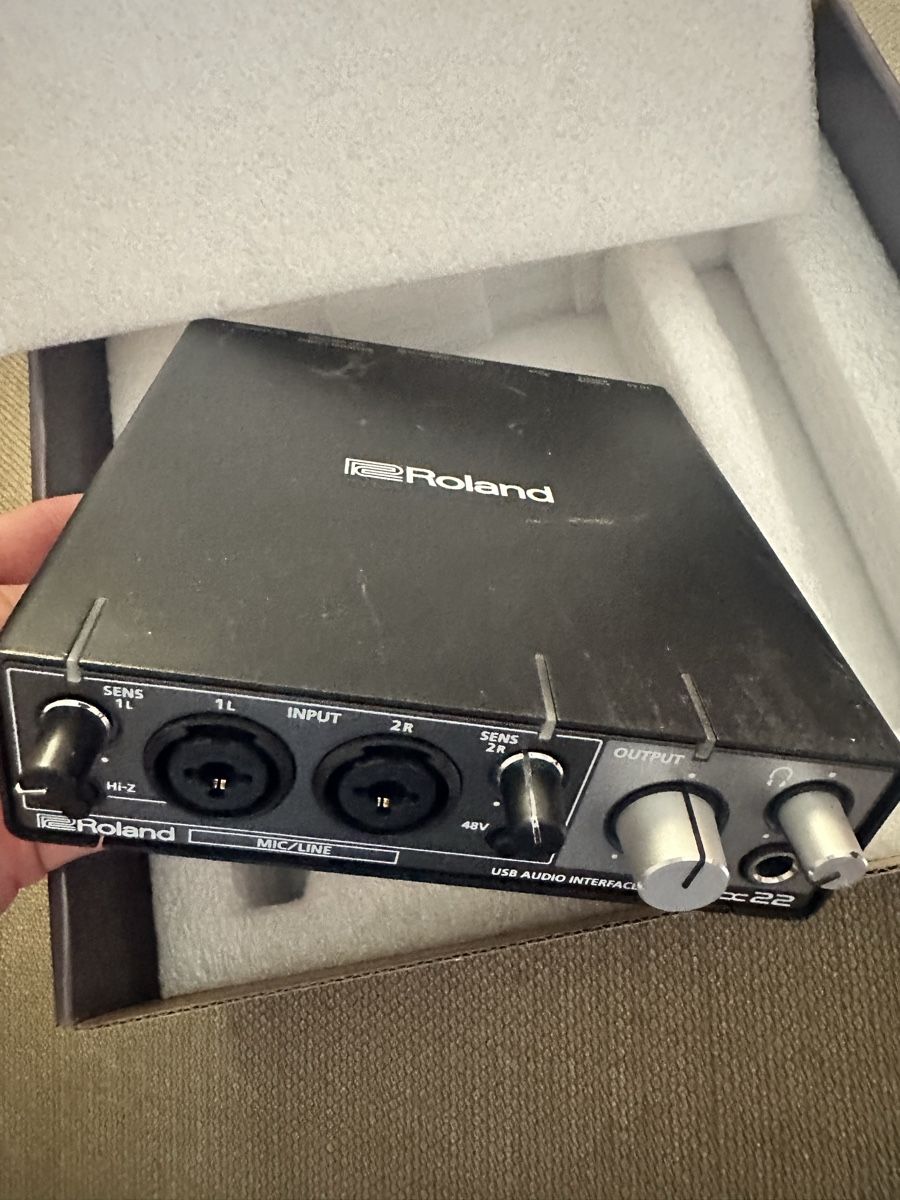 Roland Registratori: Roland Rubix 22 USB Audio Interface guter Zustand – Usato da Zürich venduto da Flokke33 1
