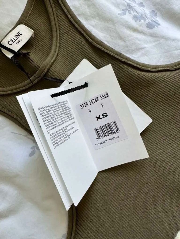 Celine Tops: Celine Top Gr. XS, olive – Neu (gemäss Beschreibung) aus Triesen von atos87 4