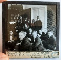 Antique Glass Slide: YMCA Cadet Conference Sundsvall Sweden