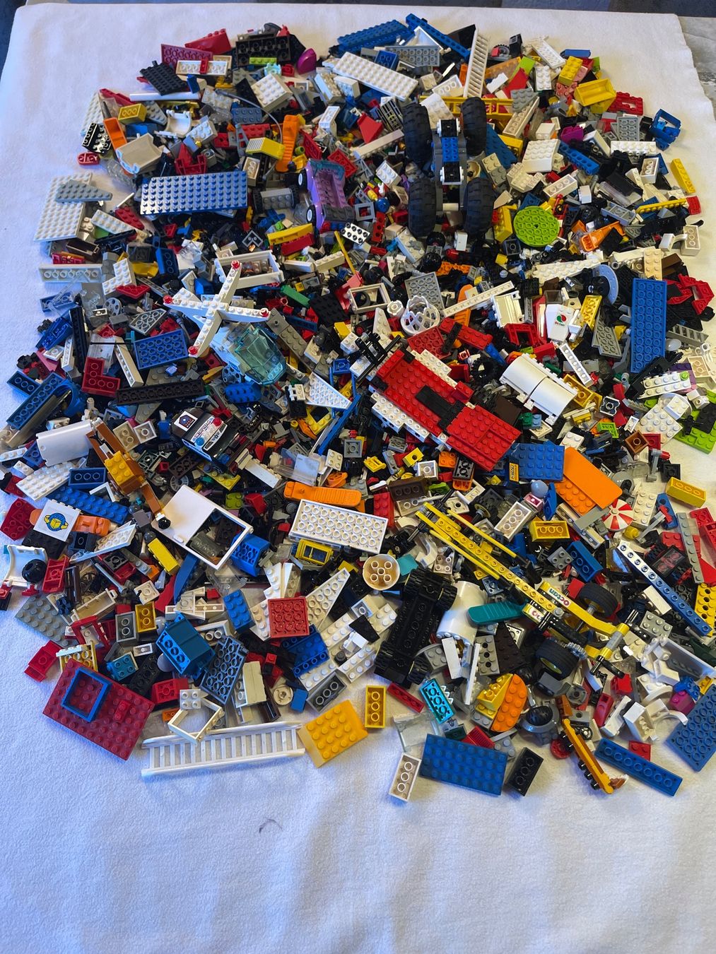 Lego Giocattoli: 3,5 kg.  Lego Bund gemischt – Usato da Gelterkinden venduto da cobra0110