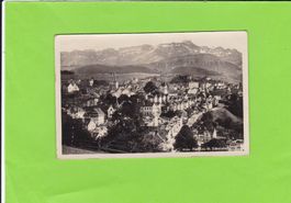 Herisau mit Säntiskette-Photo-Handdruck