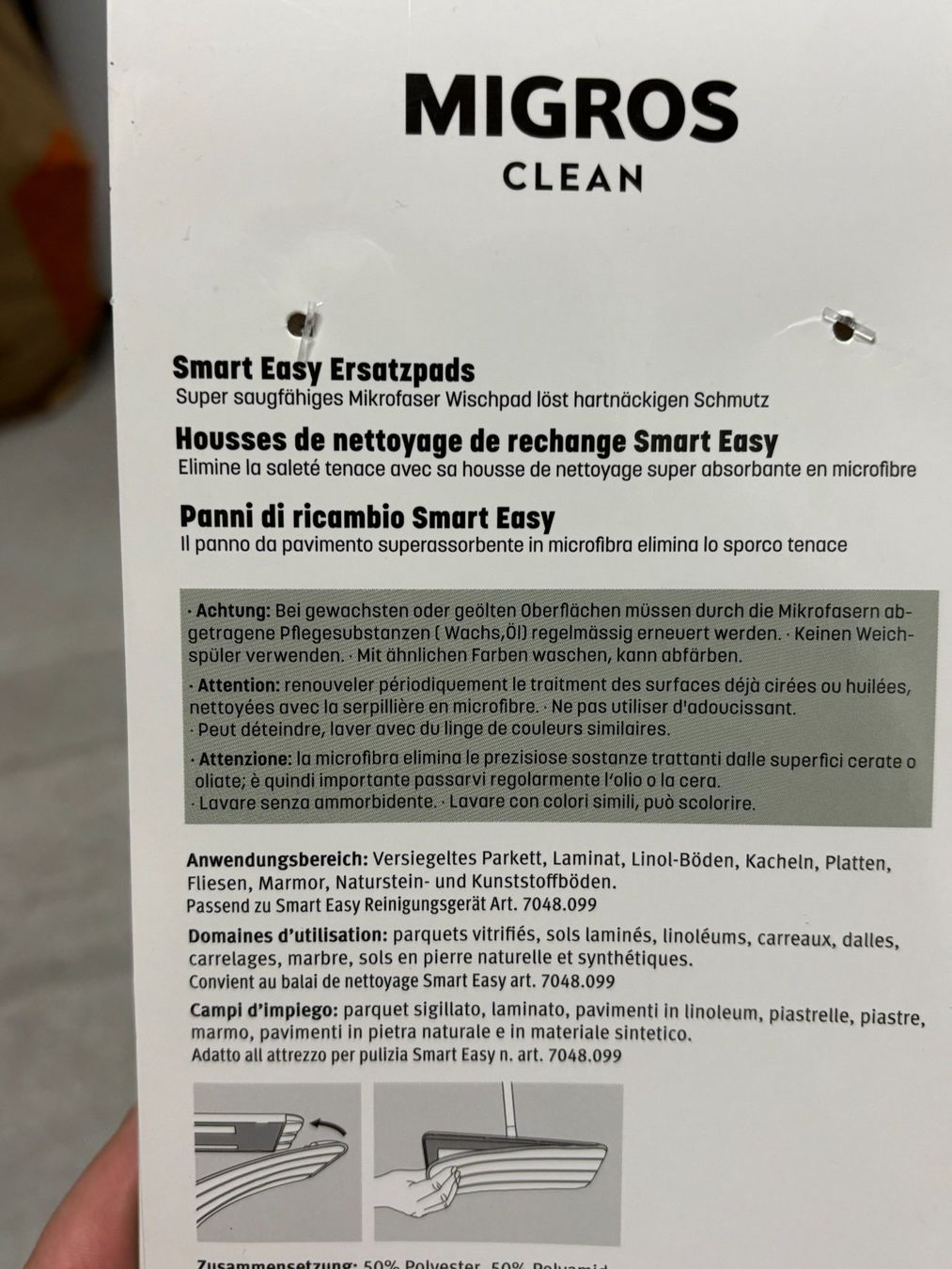 Altro in Apparecchi per la pulizia: Lot de 2 microfibre Clean Smart Easy sepillère neuf – Nuovo (secondo la descrizione) da Salvenach venduto da gwenwywar 1
