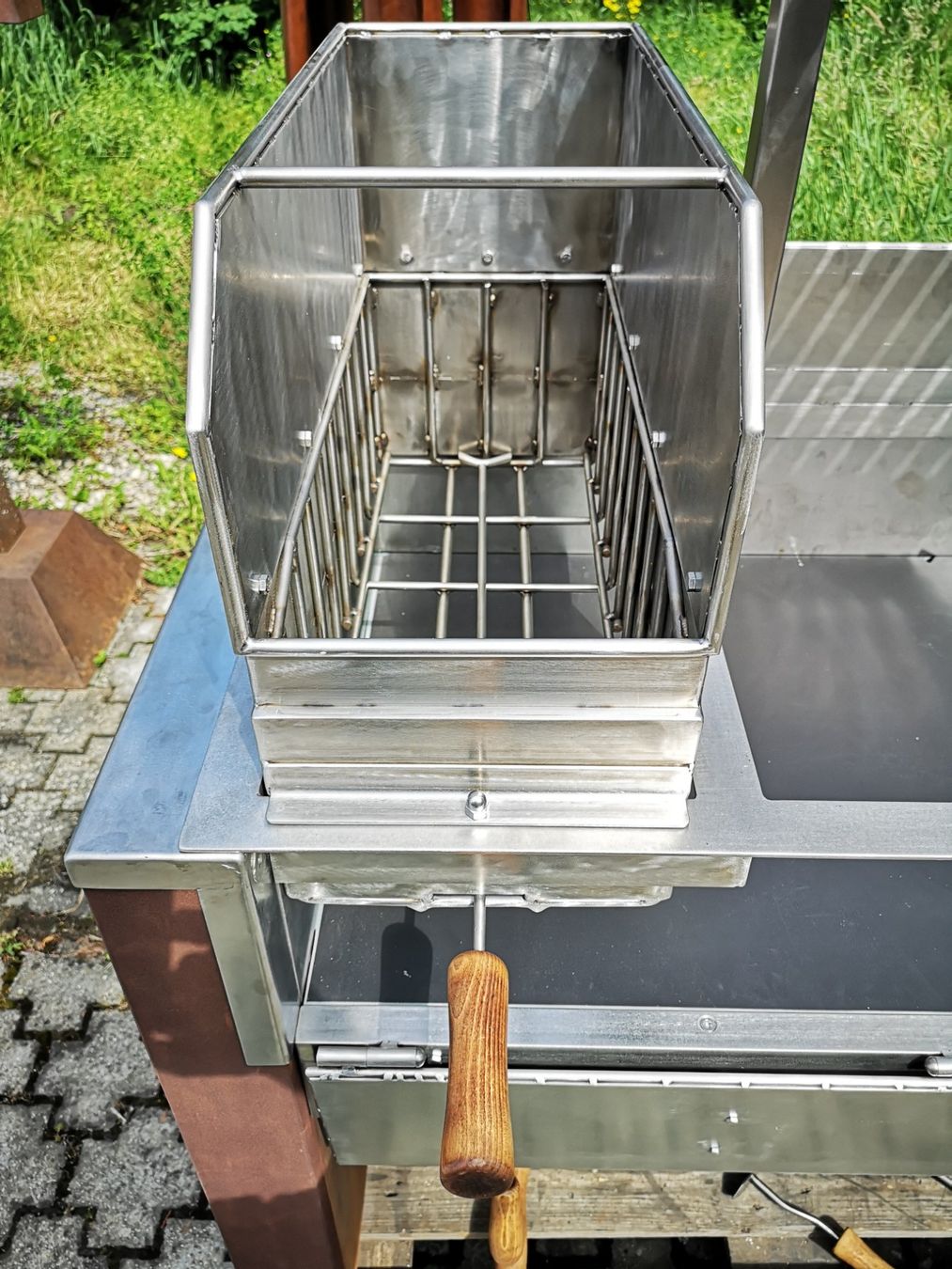 Griglie: Asado Grill Edelstahl – Nuovo e nell'imballaggio originale da Widnau venduto da Steelworld 2