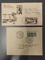 ​Kolonien & Weltexpress FDCs / Briefe 1952-1957