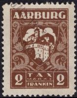 2 Fr. Fiskalmarke von AARBURG