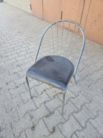 Vintage Gartenstühle massiv