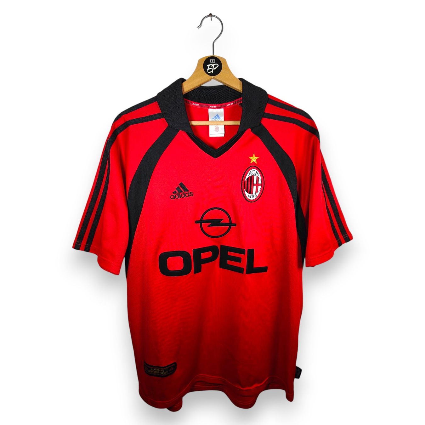 Canottiere & Pantaloni: Original 2001-02 AC Milan Third Trikot Maldini – Usato da Martigny venduto da eternalpitch 1