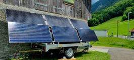 Solar -Anlage - Mobil - Anhänger