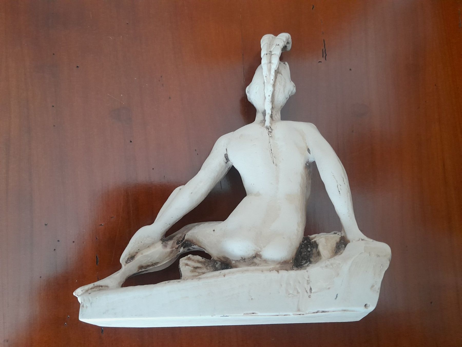 Skulpturen & Statuen: Statuette Achille albâtre reconstitué – Gebraucht aus La Chaux-de-Fonds von AntoineKolbl 1