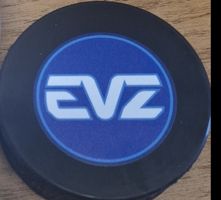 Eishockey Puck EVZ und Burger King Set guter Zustand
