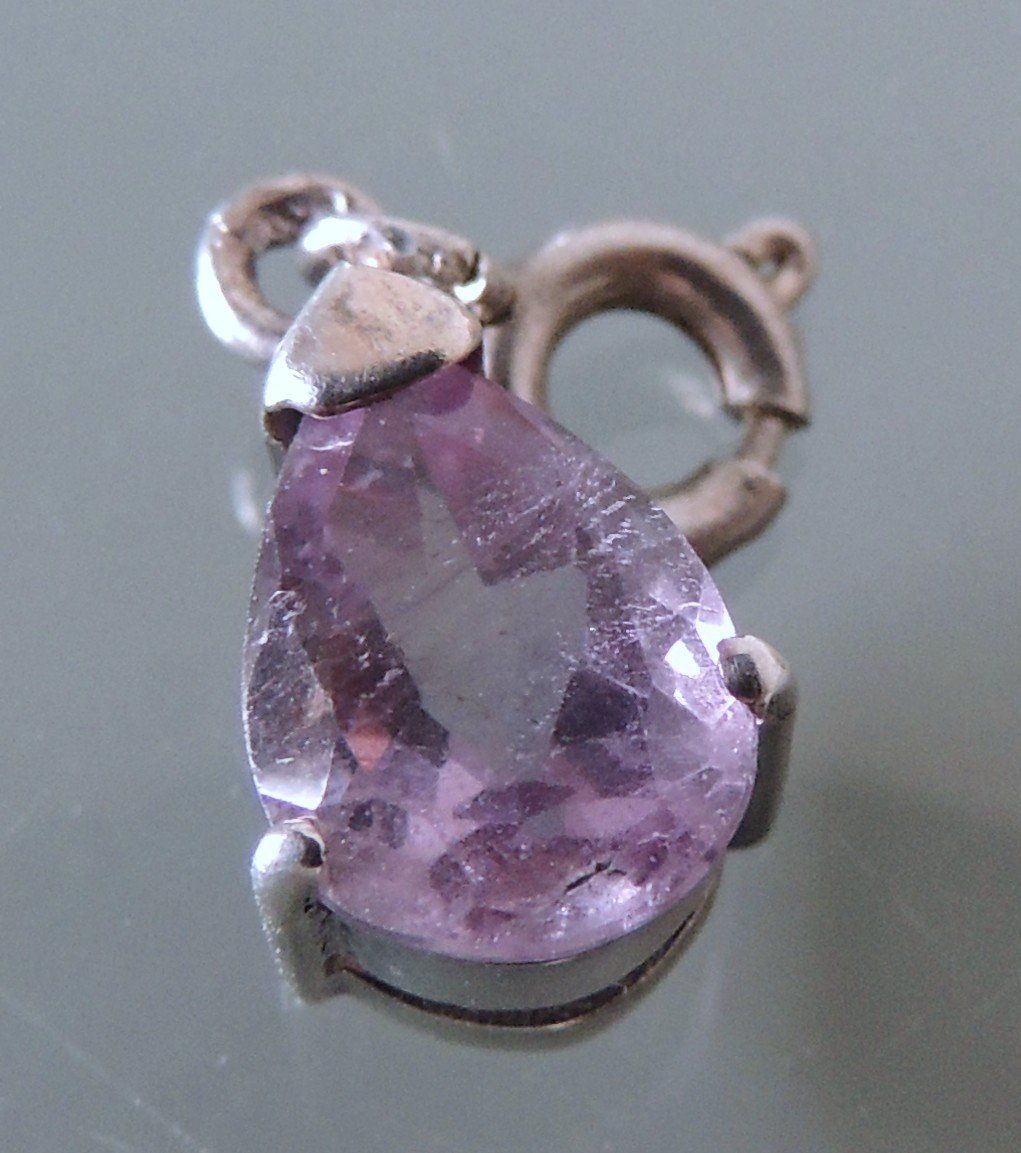 Ciondoli: Amethyst Anhänger Silber 925 – Usato da Waldenburg venduto da schaller707
