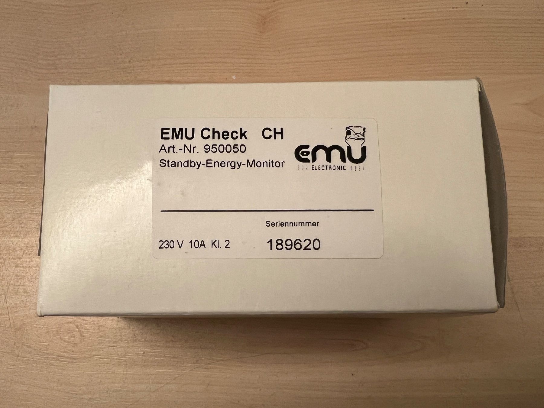 Messen: EMU Check - Stromverbrauch Messgerät – Neu (gemäss Beschreibung) aus Brunnen von Bonitoman 3