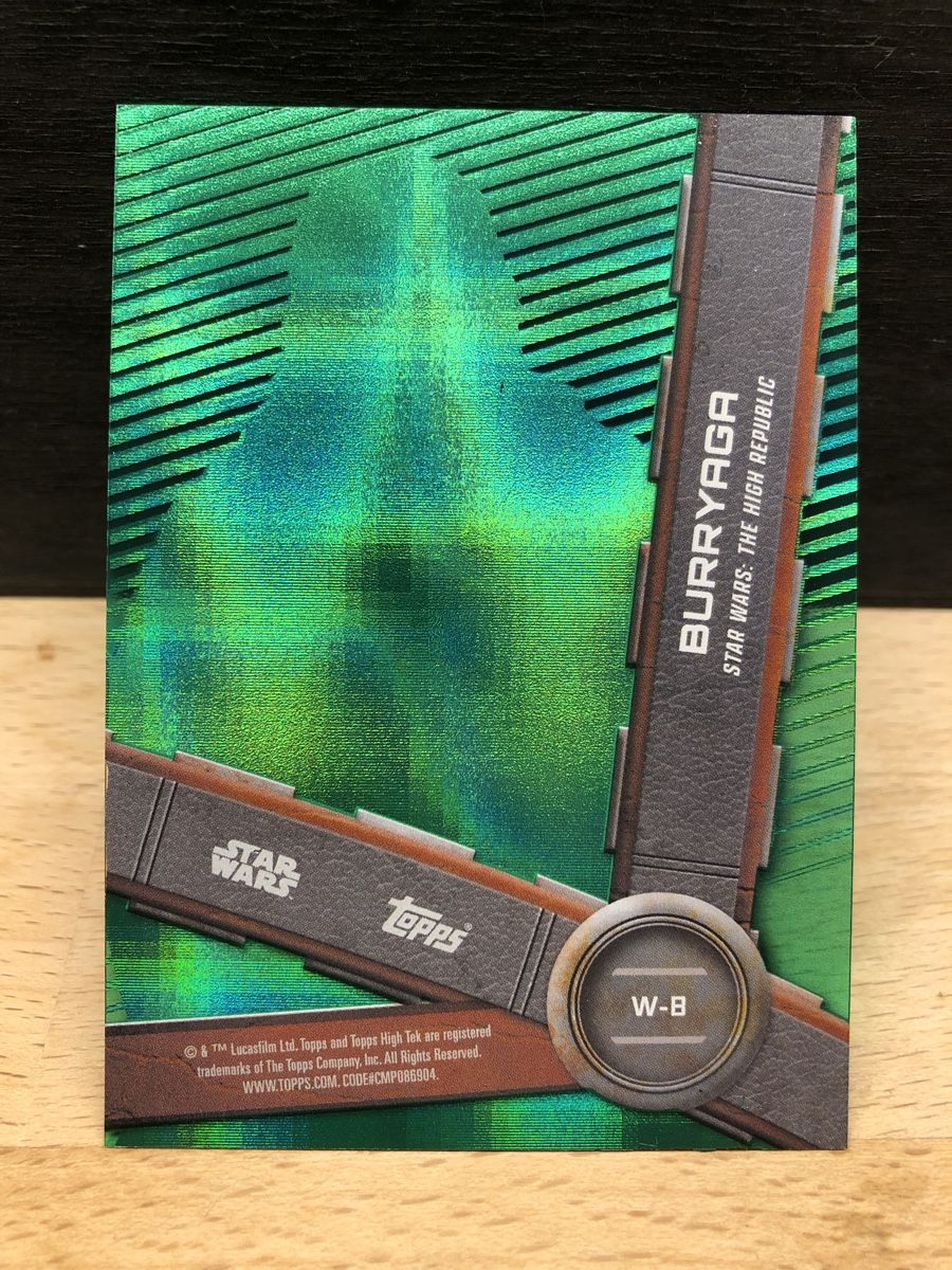 Topps Carte collezionabili: Topps Star Wars High Tek 2024 /10 Burryaga – Nuovo (secondo la descrizione) da Corsier GE venduto da SWmoderncards 1