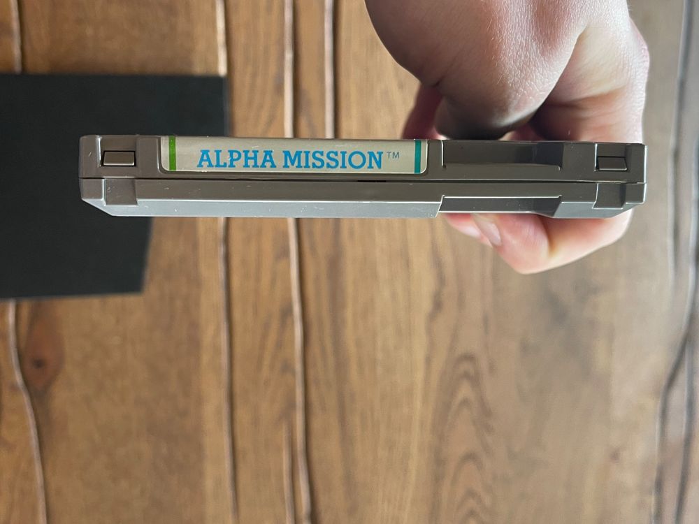 Nintendo Giochi: Alpha Mission - Original Nintendo NES Spiel - Top Zustand! – Usato da Zuerich venduto da DORSl 2