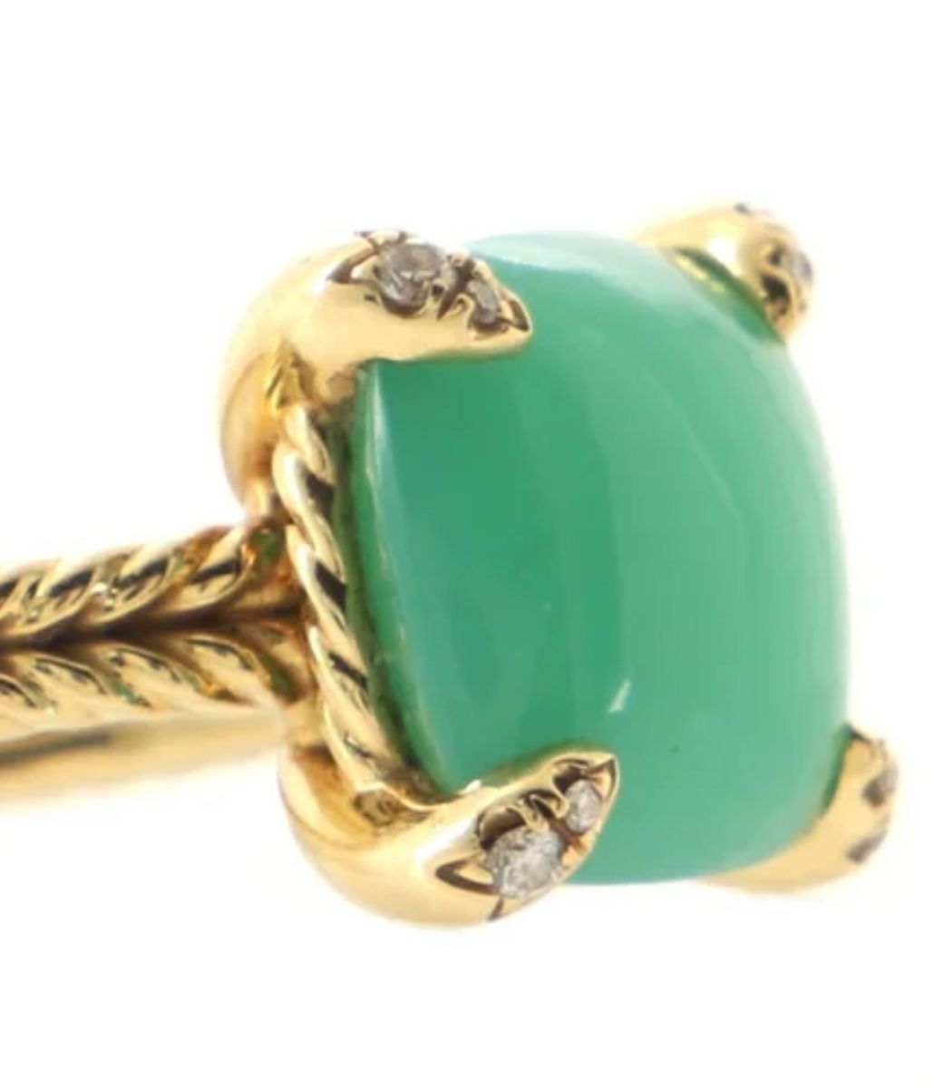 Anelli: David Yurman 18k Gold Crystophase Chatelaine ring – Usato da Nyon venduto da My_wardrobe 2